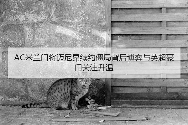 AC米兰门将迈尼昂续约僵局背后博弈与英超豪门关注升温