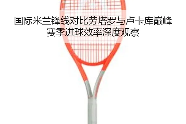 国际米兰锋线对比劳塔罗与卢卡库巅峰赛季进球效率深度观察